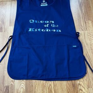 Adar Navy 'Queen of the Kitchen' Apron